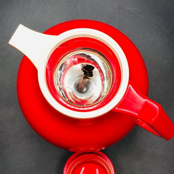 Strawberry Red Thermal Carafe by Tiger Japan Mod Design Hot Cold Vacuum Bottle - Picture 4 of 11